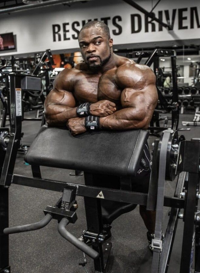 Schiek Sports Heavy Duty Wrist Wraps - Gym Workouts Wrist Support - Black Out Line Wrist Wraps - Image 5